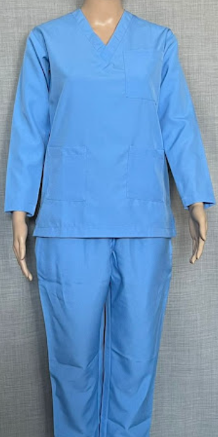 NURSING UNIFORM SET -S.Blue