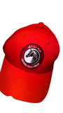 RED CAP WITH ABU DHABI POLICE LOGO