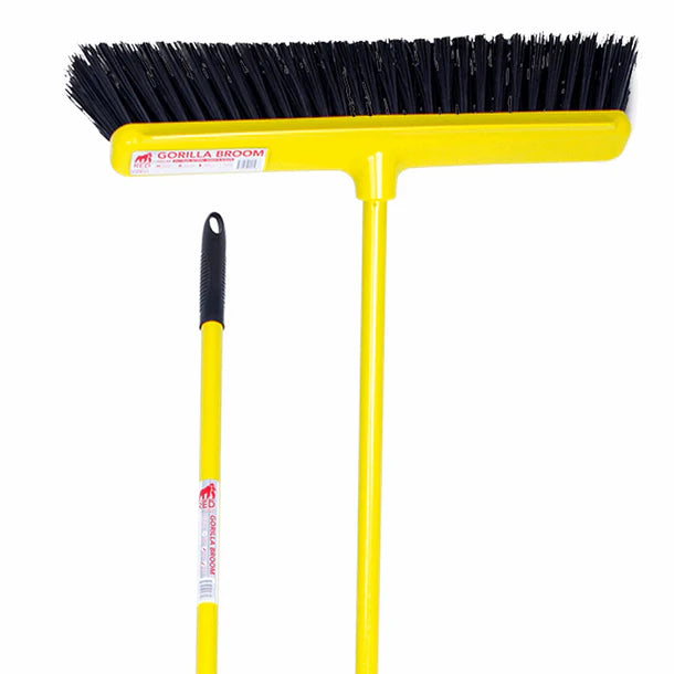 Stable Yard Brush -Gorilla Blue