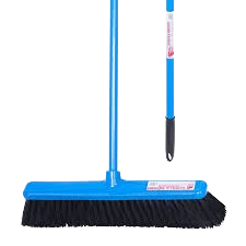 Stable Yard Brush -Gorilla Blue