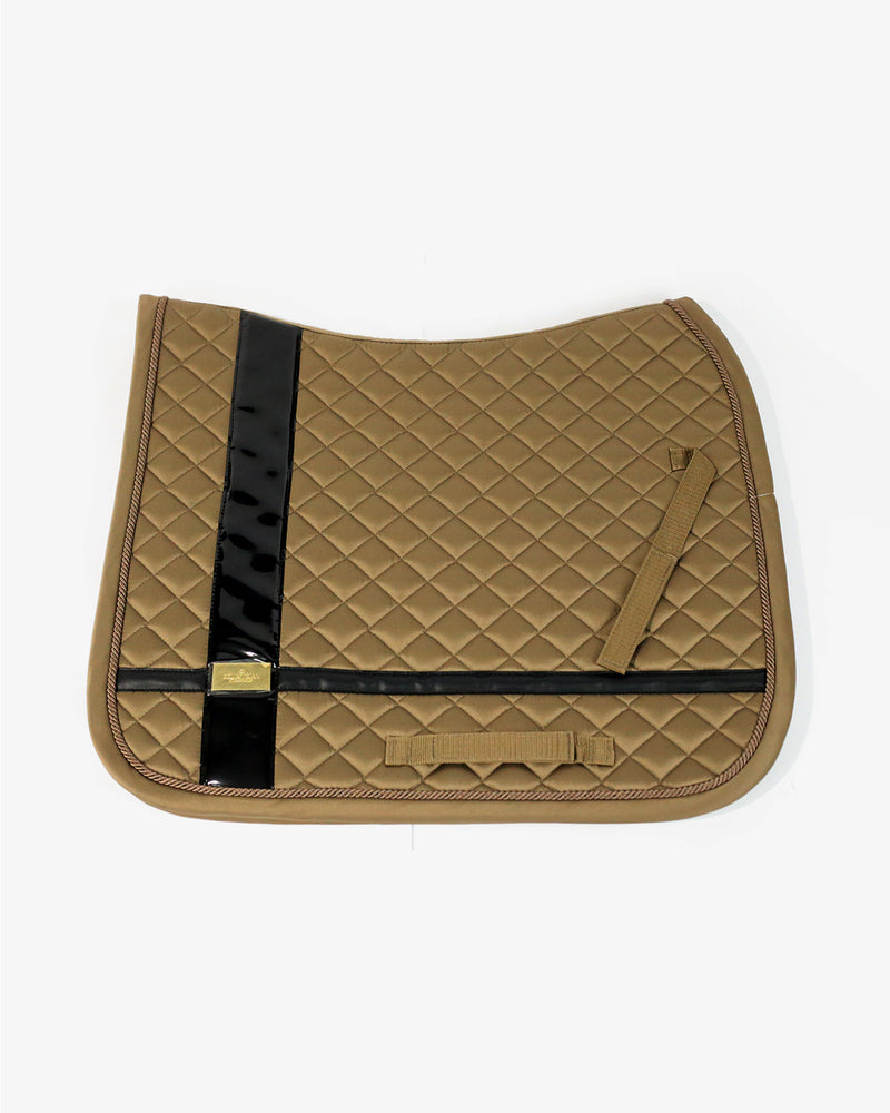 Jump Saddle Pad Leather Deluxe