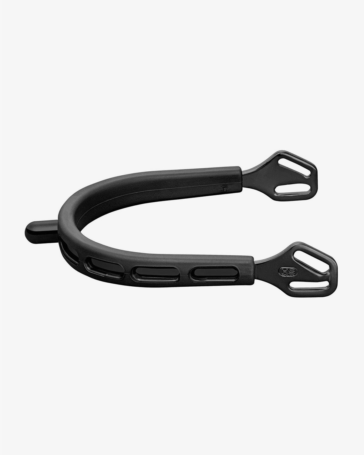 Ultra Fit Extra Grip Spurs "Black Series" With Balkenhol Fastening - Stainless Steel Anthracite, 15 MM rounded