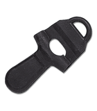 Rubber tongue port black