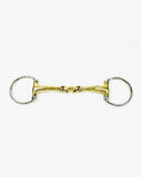 3 Piece Eggbutt Snaffle With Argentan Coating