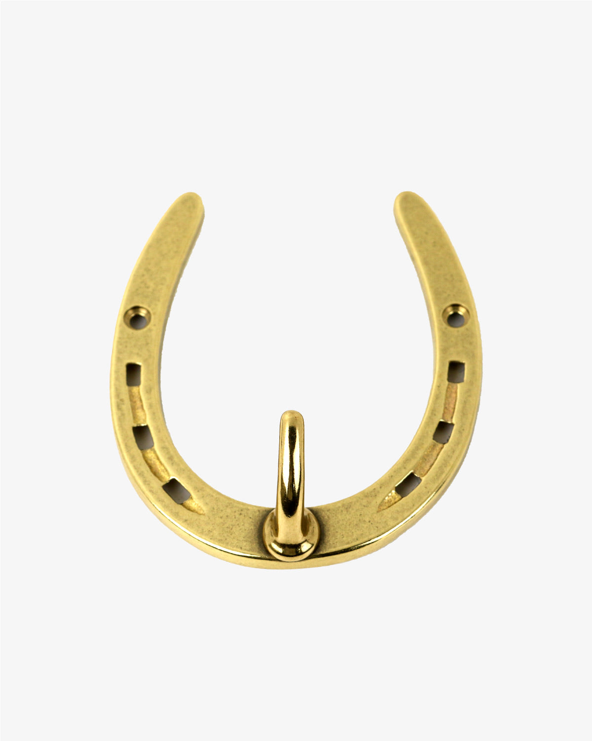Solid Brass Horse Shoe Hook